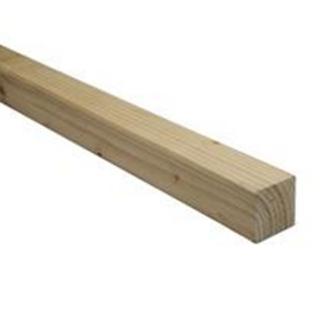 2x2 47 x 50mm Regularised Carcasing K/D Ungraded Eased 4 corners Timber (45x45mm finish)