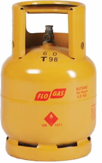 4.5kg Butane Gas Cylinder 21mm