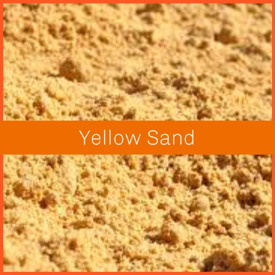YELLOW BUILDING SAND (Pre Packed Bag 25kg)